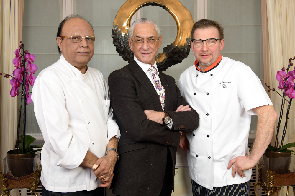 Chefs Aziz, Luigi et Erik